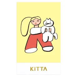King Jim | Pegatinas Sellos Precortados KITTA Clear Playmates