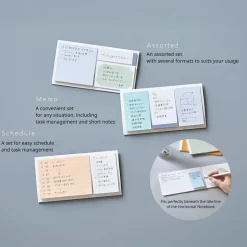 King Jim | Set de Notas Adhesivas EMILY Assortment Pale Blue