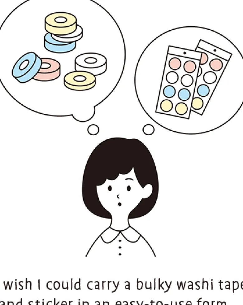 King Jim | Washi Tape Precortado KITTA Paints