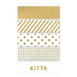 King Jim | Washi Tape Precortado KITTA Basic Mix