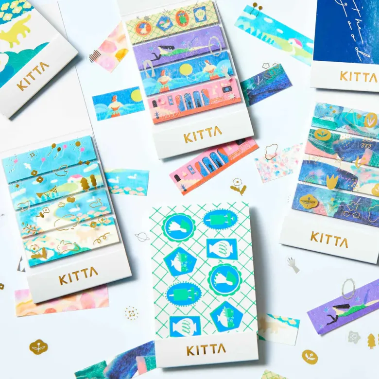King Jim | Washi Tape Precortado KITTA Collage Message