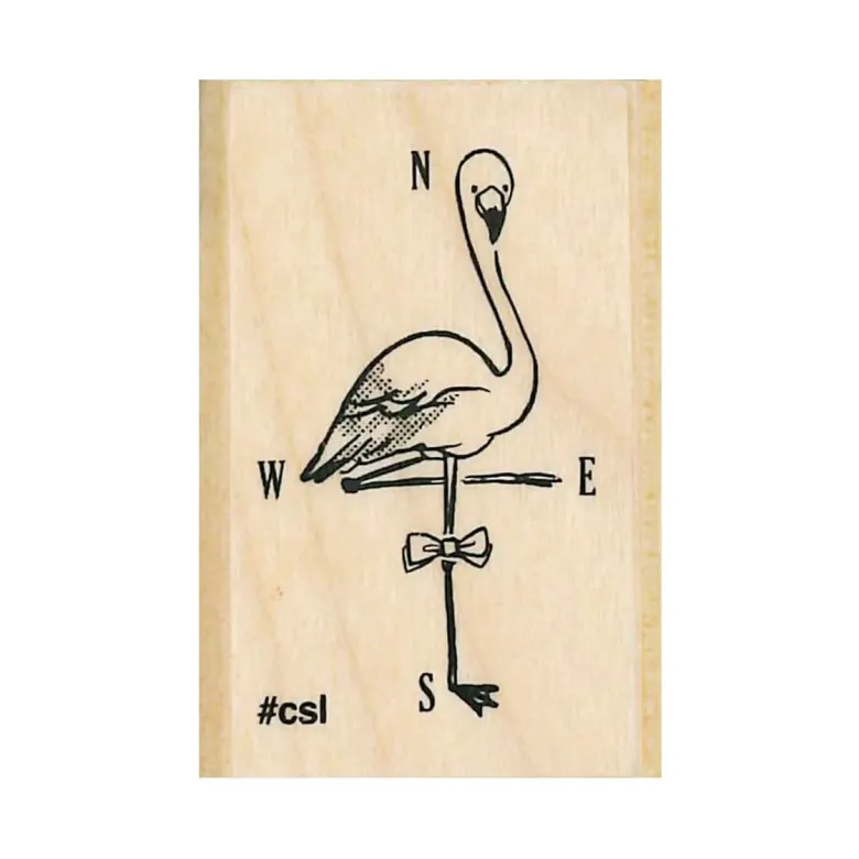 Kodomo No Kao | Sello I Love Stamp Flamingo