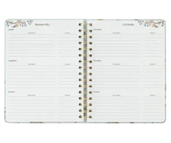 Kokonote | Agenda Escolar Bambina Seasonal Flowers 2026-2027 (Semanal)
