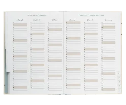 Kokonote | Agenda Escolar Gaia Cloud Dots 2026-2027 (Semanal)