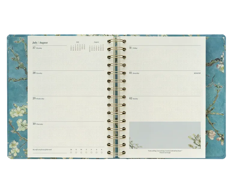 Kokonote | Agenda Escolar Idole Van Gogh 2026-2027 (Semanal)
