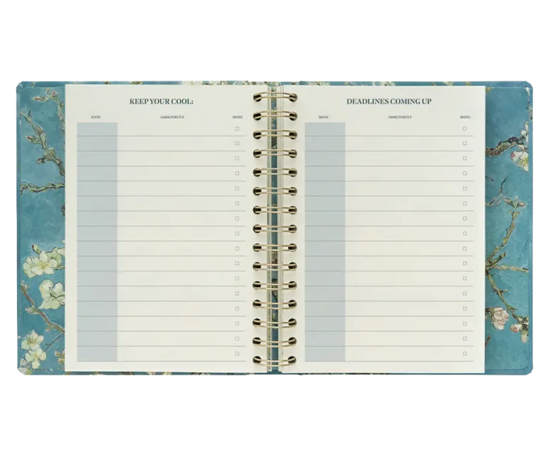 Kokonote | Agenda Escolar Idole Van Gogh 2026-2027 (Semanal)