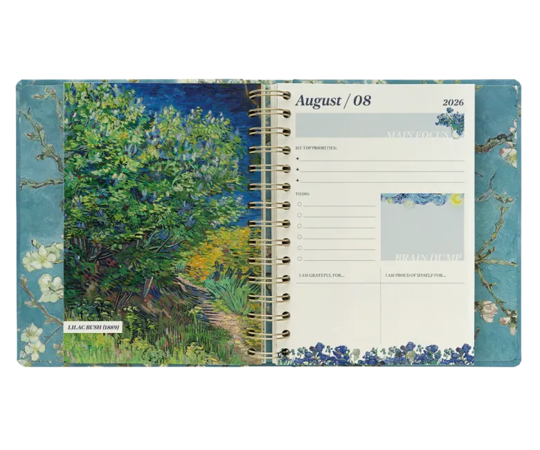 Kokonote | Agenda Escolar Idole Van Gogh 2026-2027 (Semanal)