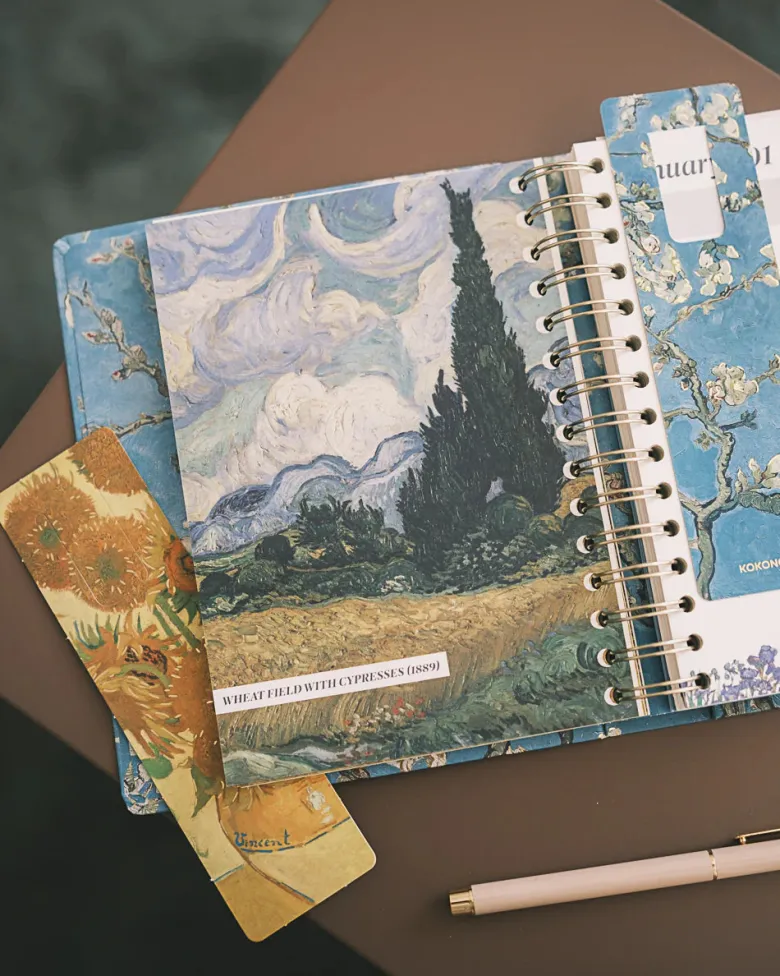 Kokonote | Agenda Escolar Idole Van Gogh 2026-2027 (Semanal)