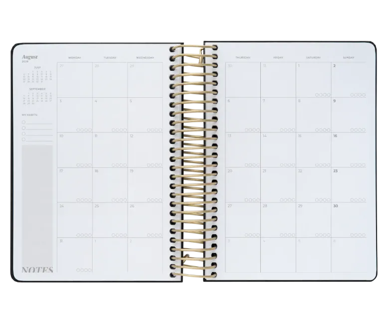 Kokonote | Agenda Escolar Muse Rose Nude 2026-2027 (Diaria)