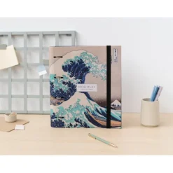 Kokonote | Carpeta de 4 Anillas A4 Hokusai