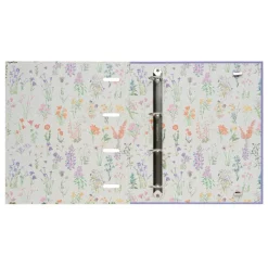 Kokonote | Carpeta de 4 Anillas A4 Wild Flowers