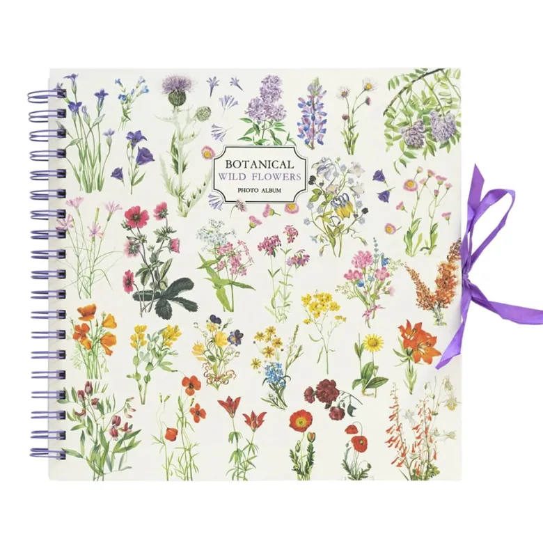 Kokonote | Álbum Scrapbook Botanical Wild Flower
