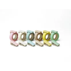 Kokuyo | Cortador de Washi Tape Karu-Cut Beige (20-25mm)