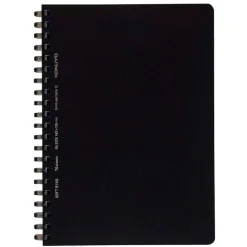 Kokuyo | Cuaderno Soft Ring B5 Black (Cuadros)