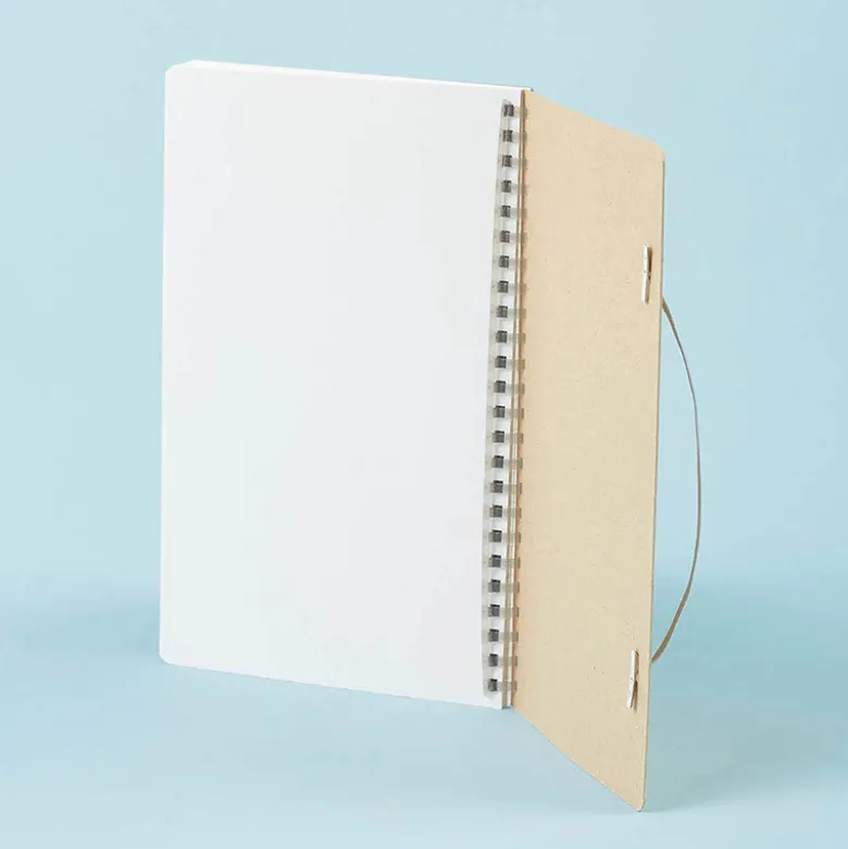 Kokuyo | Cuaderno Soft Ring Penott B6 White (Cuadros)