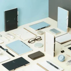 Kokuyo | Cuaderno Soft Ring Penott B6 White (Cuadros)