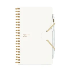 Kokuyo | Cuaderno Soft Ring Penott B6 White (Cuadros)