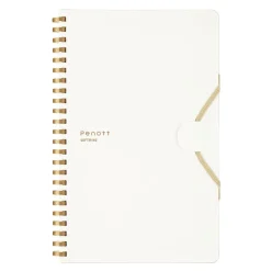 Kokuyo | Cuaderno Soft Ring Penott A5 White (Cuadros)