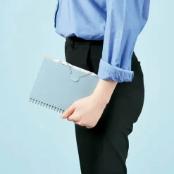 Kokuyo | Cuaderno Soft Ring Penott A5 Black (Cuadros)