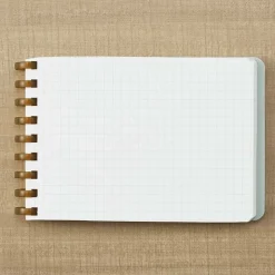 Kokuyo | Cuaderno Soft Ring Sooofa A7 Green (Cuadros)
