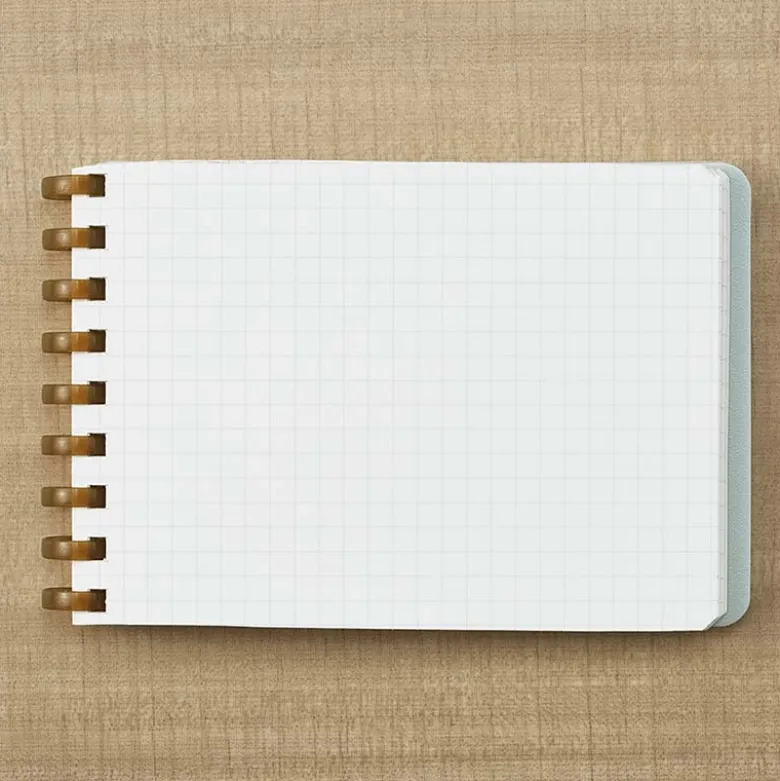 Kokuyo | Cuaderno Soft Ring Sooofa A7 Green (Cuadros)