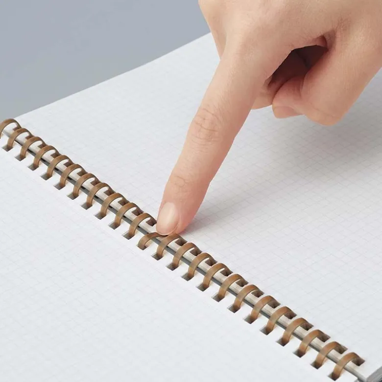 Kokuyo | Cuaderno Soft Ring Sooofa A5 Pink (Cuadros)