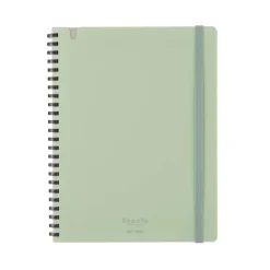 Kokuyo | Cuaderno Soft Ring Sooofa A5 Green (Cuadros)