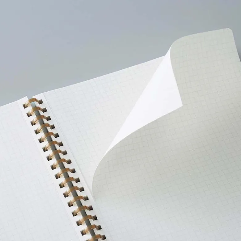 Kokuyo | Cuaderno Soft Ring Sooofa A5 Light Blue (Cuadros)
