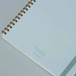 Kokuyo | Cuaderno Soft Ring Sooofa A5 Warm Gray (Cuadros)