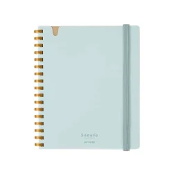 Kokuyo | Cuaderno Soft Ring Sooofa A6 Blue (Cuadros)