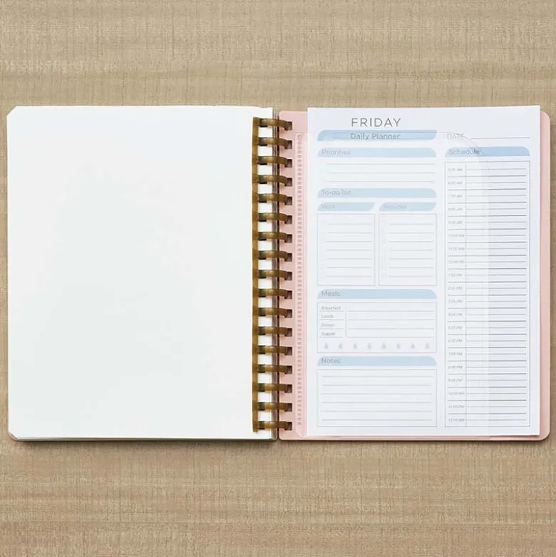 Kokuyo | Cuaderno Soft Ring Sooofa A6 Blue (Cuadros)