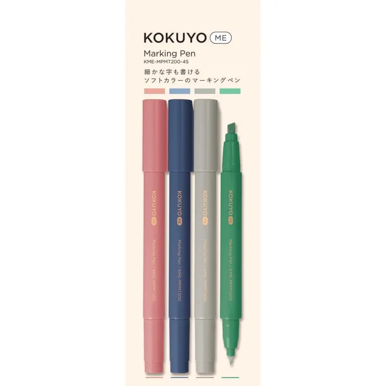 Kokuyo | Set de Subrayadores ME de Doble Punta