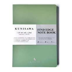 Kunisawa | Cuaderno A5 Find Edge Wasabi