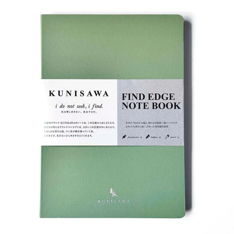 Kunisawa | Cuaderno A5 Find Edge Wasabi