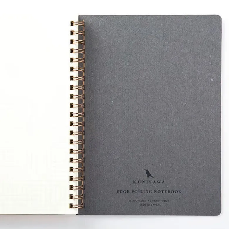 Kunisawa | Cuaderno A5 Find Ring Note Charcoal