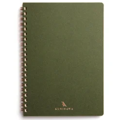 Kunisawa | Cuaderno A5 Find Ring Note Juniper