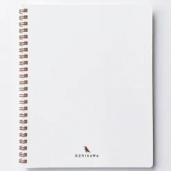 Kunisawa | Cuaderno B5 Executive Ring Note White