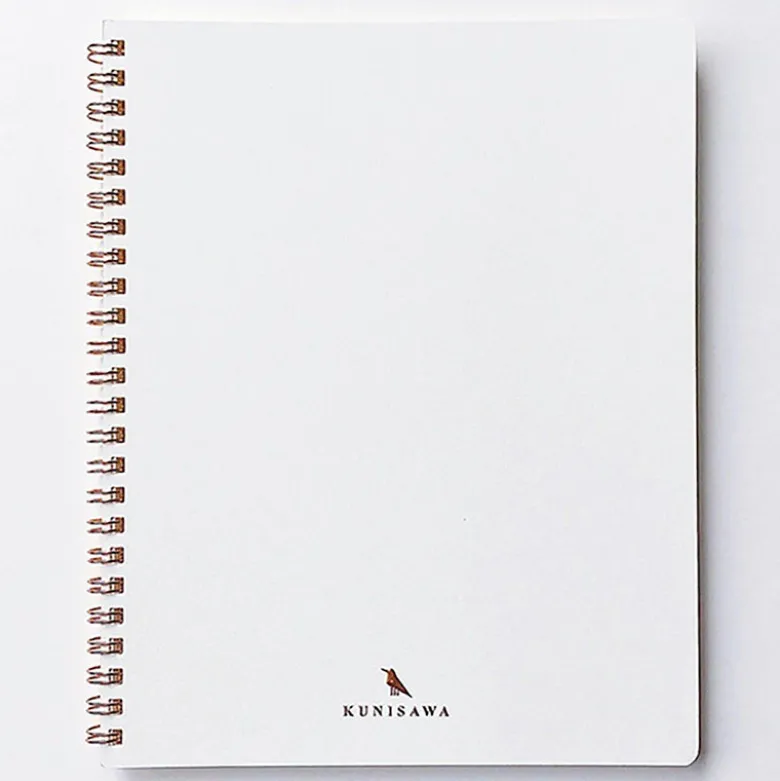 Kunisawa | Cuaderno B5 Executive Ring Note White