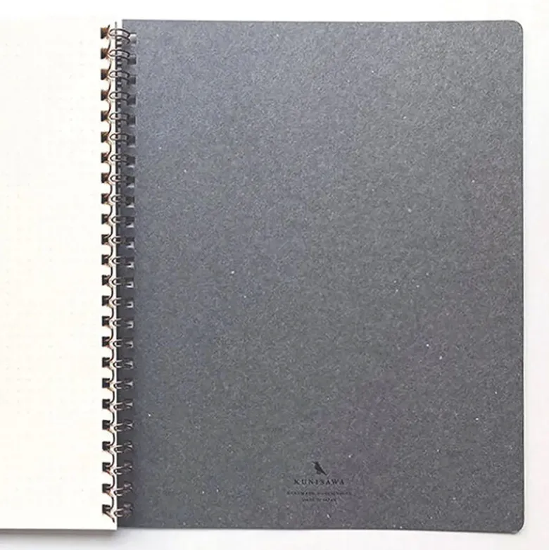 Kunisawa | Cuaderno B5 Executive Ring Note White