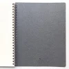 Kunisawa | Cuaderno B5 Executive Ring Note Charcoal