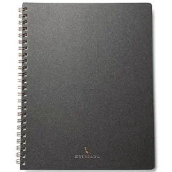 Kunisawa | Cuaderno B5 Executive Ring Note Charcoal