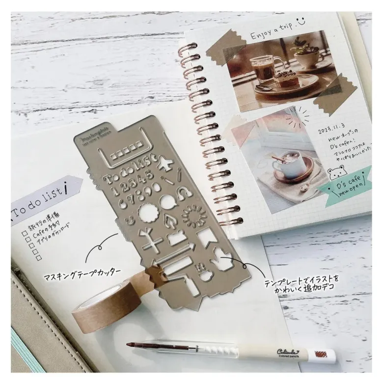 Kutsuwa | Plantilla Stencil Mastemplate Schedule
