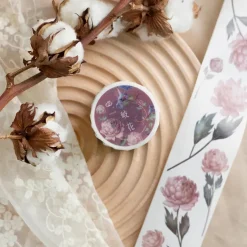 Loi Design | Ipomoea & Peony Washi Tape (1 metro)