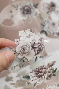 Loi Design | Pegatinas en Rollo The Amber Bloom Die-Cut PET Tape