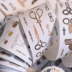 Loi Design | Pegatinas en Rollo Retro Stationery Die-Cut Paper Tape