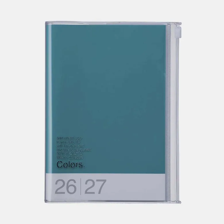 MARK'S | Agenda B6 Colors Green 2026-2027 (Semanal)