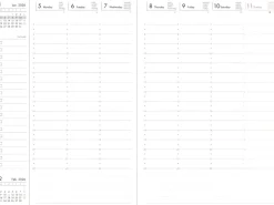 MARK'S | Agenda B6 Colors Mint 2026-2027 (Semanal)