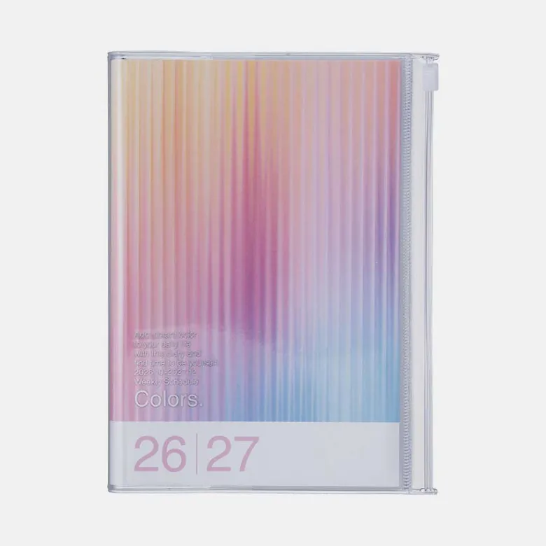 MARK'S | Agenda B6 Gradient Magenta 2026-2027 (Semanal)