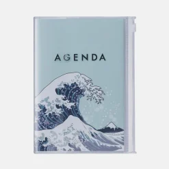 MARK'S | Agenda B6 Kanagawa Wave Mint 2026-2027 (Semanal)