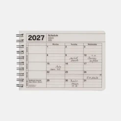 Mark's | Cuaderno Calendario 2027 Mini Ivory